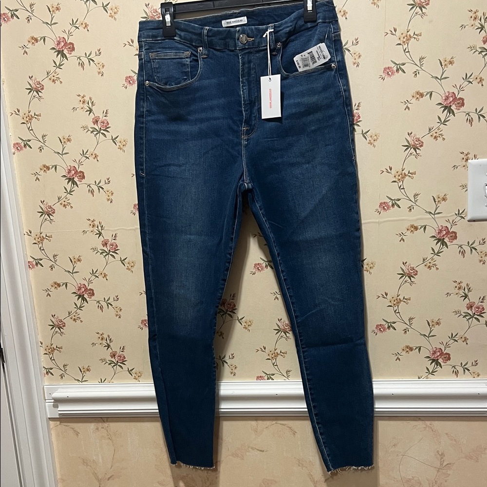 Nordstrom Good American Dark Blue Women’s Jeans Size 15/33